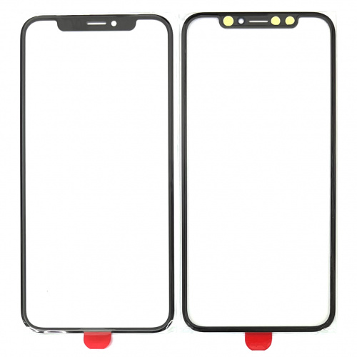 Glass+OCA iPhone X Black 
