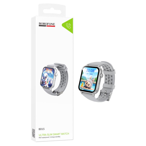 Смарт часы Borofone BD15 Smart watch (call version) Silver (50)