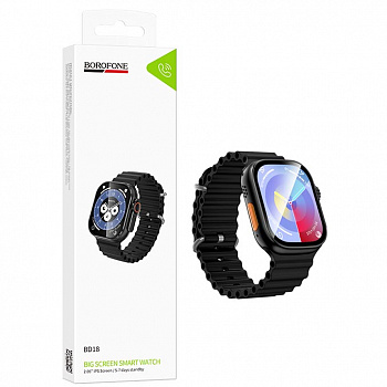 Смарт часы Borofone BD18 Smart watch(call version) (Black) (50)