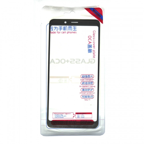 Glass+OCA Xiaomi Redmi Note 5 Black Original