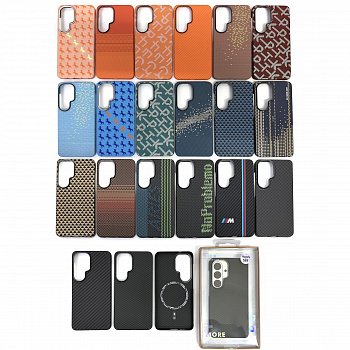 Задняя накладка для Samsung S26 (S948) i-Like карбон в ассортименте