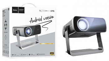 Проектор Hoco DT5 Smart electric focus projector(1080P Android version) (Metal Gray) (6)