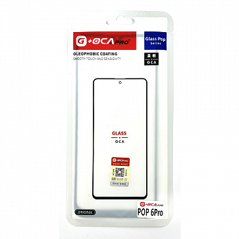 Glass+OCA Tecno Pop 6 Pro (Black) (Musttby)