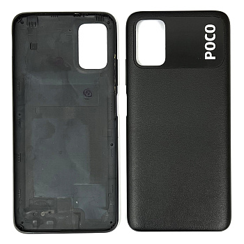 Задняя крышки для Xiaomi Poco M3 Power Black Original