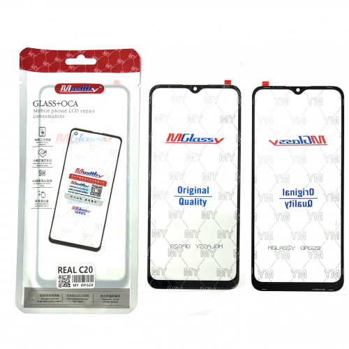 Glass+OCA Realme C11 2021/ C20/ C25/ C25S Black (Musttby)
