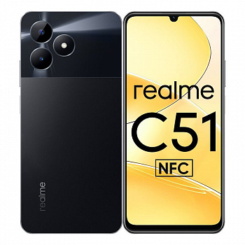 Realme  C51 4/128 Gb Чёрный