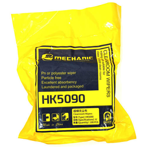 Салфетки MECHANIC HK5090 беспыльные 14.5 х15см 100шт