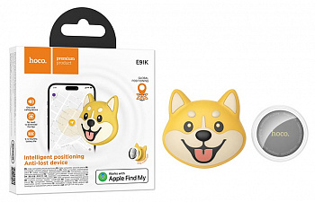 Портативный GPS трекер Hoco E91K Tiger smart anti-lost device(dog collar type) (Beige) (30)