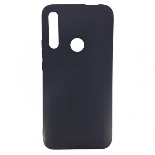 Силиконовый чехол для Huawei P Smart Z (2019) чёрный (от 5шт цена 10р)