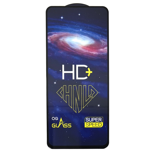 Защитное стекло для Realme 10 Pro Black техпакет HD+ (от 10шт цена 29р)