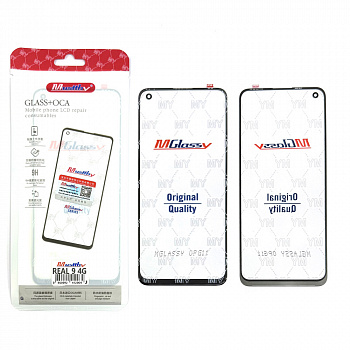 Glass+OCA Realme 9 4G/ Realme 10 4G Black (Musttby)