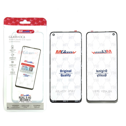 Glass+OCA Realme 9 4G/ Realme 10 4G Black (Musttby)