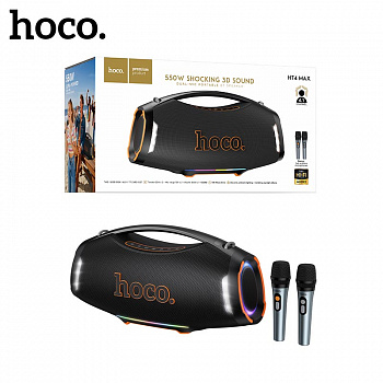 Bluetooth колонка Hoco HT4 Max Wave BT speaker (Black) (2)