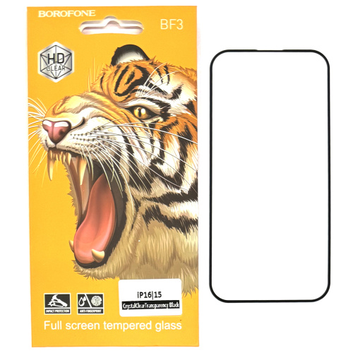 Защитное стекло для Apple iPhone 15/ 16 Borofone BF3 (50)