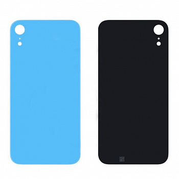 Задняя крышка для Apple iPhone XR Blue с большим вырезом камеры