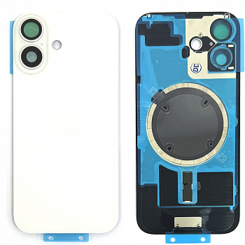 Задняя крышка для Apple iPhone 16 (Frime Complect) (White) AAAQ