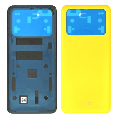 Задняя крышки для Xiaomi Poco M4 Pro 4G Yellow Original