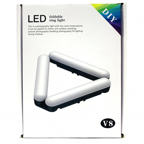 Лампа для селфи LED V8/3 части