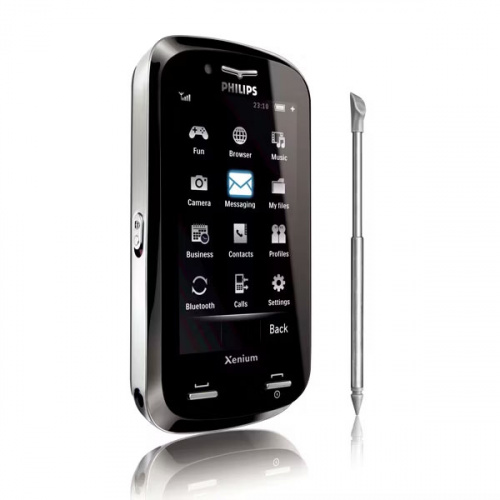 philips  xenium x800 black