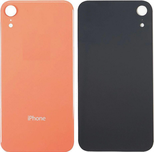 Задняя крышка для Apple iPhone XR Coral с большим вырезом камеры