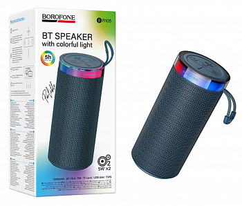 Bluetooth колонка Borofone BR105 Loud BT speaker (Navy Blue) (40)