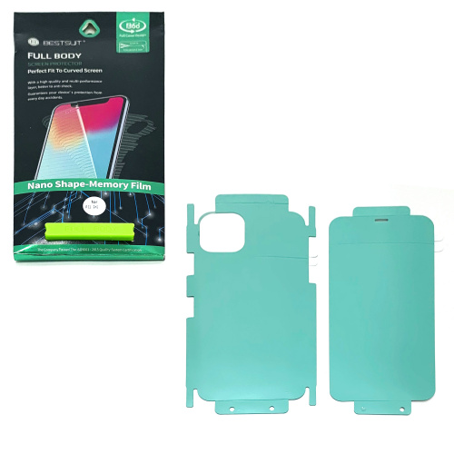 Пленка Защитная 2 в 1 360% Bestsuit для iPhone XR (6.1) глянцевая