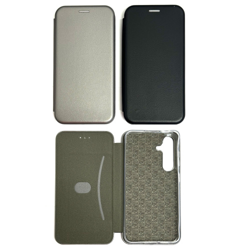 Сумка футляр - книга для Samsung S24 (S921) в ассортименте тех.пакет (от 3х шт цена 40р)