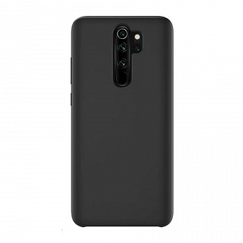 Силиконовый чехол для Xiaomi Redmi 9 чёрный (от 5шт цена 10р)
