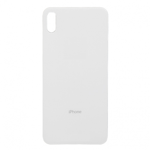 Задняя крышка для iPhone XS White с большим вырезом камеры