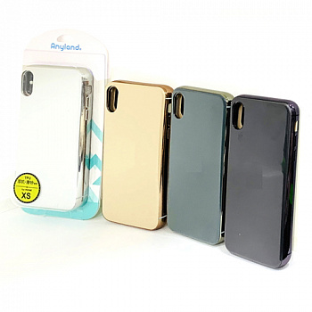 Силиконовый чехол для iPhone XS MAX (6,5) в ассортименте Anyland