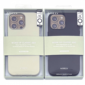 Задняя накладка для iPhone 16 Pro Aibelv кожа в ассортименте