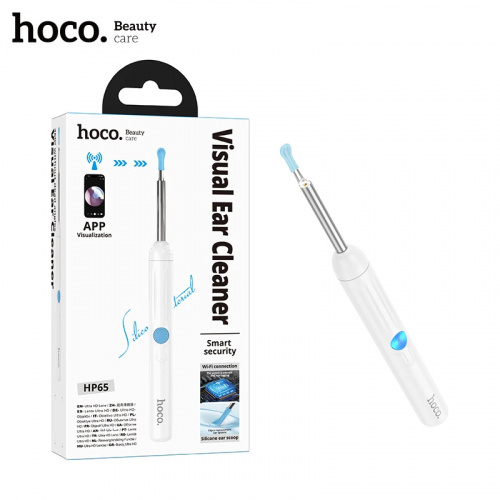 Умная ушная палочка Hoco HP65 Ears cleaning tool with camera (White) (13)