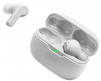 Bluetooth наушники JBL Harman Wave Beam  (JBLWBEAMBLU) White