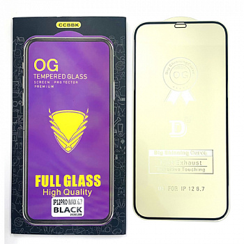 Защитное стекло для Apple iPhone 12 Pro MAX (6.7) OG