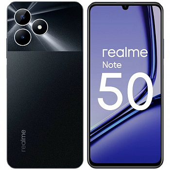 Realme  Note 60 4/128 Полуночный черный