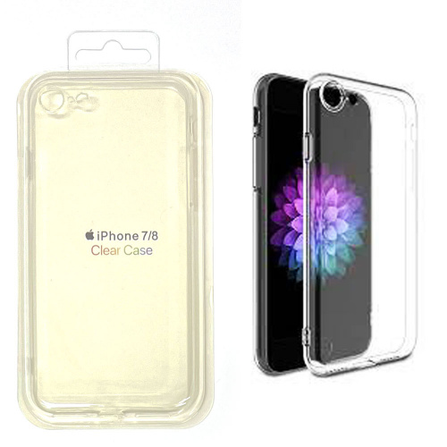 Силиконовый чехол для iPhone 7/ 8 (4,7) Clear Case прозрачный 