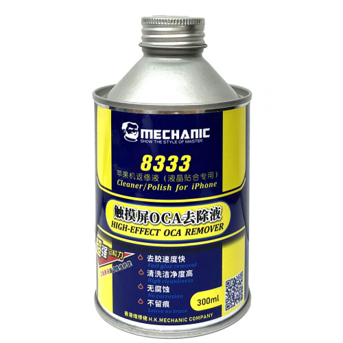 Очиститель-спрей MECHANIC 8333 для удаления OCA клея 300ML