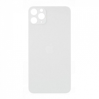 Задняя крышка для Apple iPhone 11 Pro Silver с большим вырезом камеры