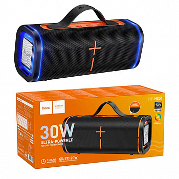 Bluetooth колонка Hoco HC51 Soul sports BT speaker (Black) 