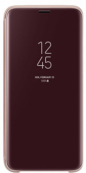 Сумка футляр - книга для Galaxy G960/ S9 Clear View Standing Cover Gold