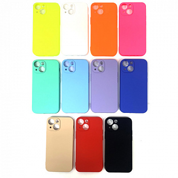Силиконовый чехол для iPhone 13 копия-оригинала в ассортименте (китай)