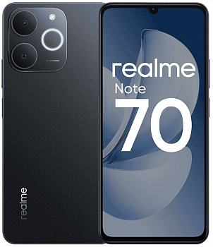 Realme  Note 70 6/128Gb Чёрный