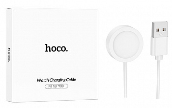 Кабель Hoco Y30/ Y42 USB to Apple Watch Smart sports watch charging cable (White)