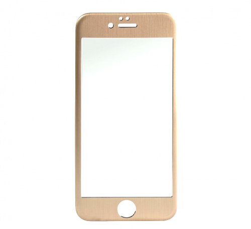 Защитное стекло для iPhone 6/ 6S (4.7) Gold Техпакет