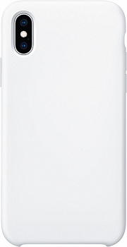 Силиконовая накладка для iPhone XS MAX MRWE2 Silicone Case White