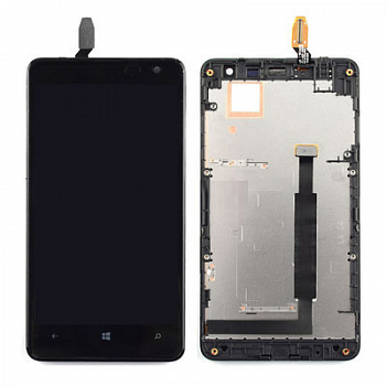 Дисплей Nokia 625 + Touch Black 