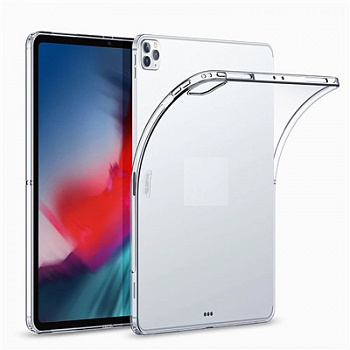 Силиконовый чехол для iPad 12.9 (2020/2021) прозрачный