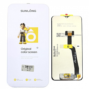 Дисплей + тачскрин для Samsung A105/ A10/ M105/ M10 (2019) Black (Sunlong ORI) No Frame АКЦИЯ!!!