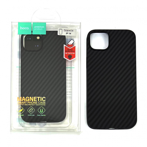 Задняя накладка для iPhone 14 Hoco Magnetic (Black) 