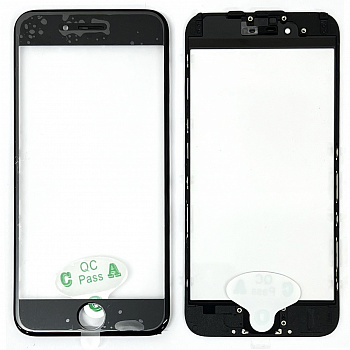 Glass+Frame+OCA Apple iPhone 6 Black копия-оригинал